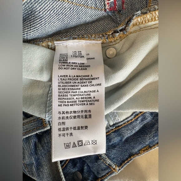 BDG NWT Urban Outfitters high rise Mom Jean shorts indigo denim - Picture 11 of 13